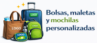 Bolsas, maletas y mochilas personalizadas