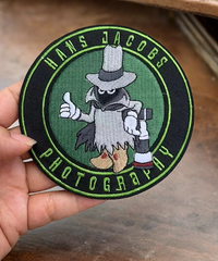 Parches de tela bordados o tejidos