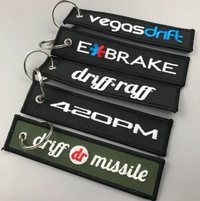 Llaveros de tela bordados Llaveros de tela bordados