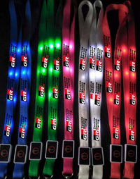Lanyards LED personalizados Lanyards LED personalizados