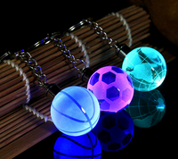 Llaveros de cristal con luz LED Llaveros de cristal con luz LED