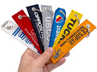 llaveros de tela bordados llaveros de tela bordados