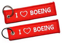 llaveros de tela bordados