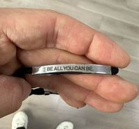 Pulseras de cordón y metal personalizadas