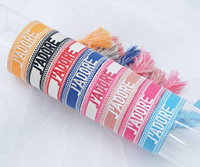 Pulseras de hilo bordado Pulseras de hilo bordado