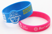 Pulseras de silicona con formas a medida