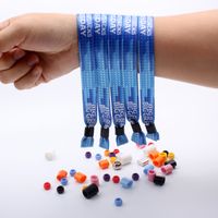 pulseras de tela en sublimación