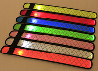 Pulseras Led con Velcro