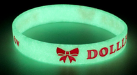 Pulseras de silicona glow