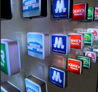 imanes con luz LED personalizados