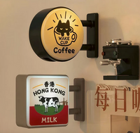 imanes LED promocionales con logo