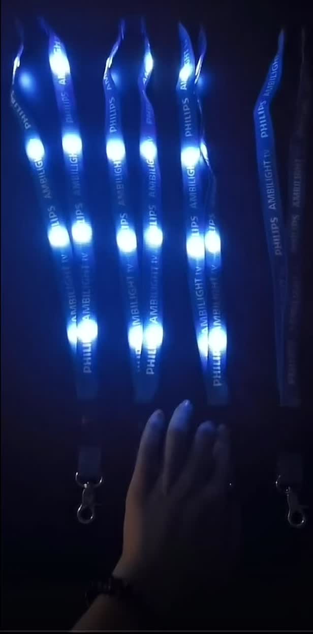 Lanyards led personalizados