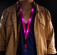 Lanyards LED personalizados con logo Lanyards LED personalizados con logo