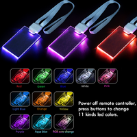 Lanyards LED radiocontrolados para conciertos Lanyards LED radiocontrolados para conciertos