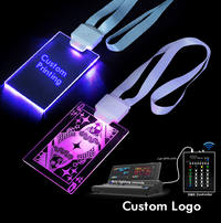 Lanyards LED radiocontrolados para eventos