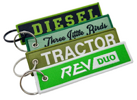 llaveros bordados a todo color