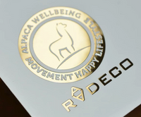 pegatinas de metal personalizadas