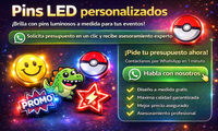 contacta para pedir informacion sobre pins led