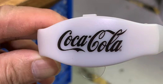 Pulseras led personalizadas