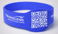pulseras QR de silicona para discotecas