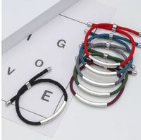 pulseras cordon y metal para empresas