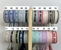 Pulseras de hilo bordado