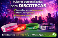 pedir presupuesto pulseras para discotecas