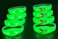 pulseras led baratas verdes