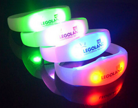pulseras LED personalizadas pulseras LED personalizadas
