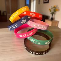 pulseras de silicona diferentes colores gratis