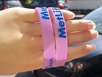 pulseras de silicona UV que cambian de color con el sol