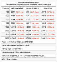 Precios de pulseras led personalizadas Precios de pulseras led personalizadas