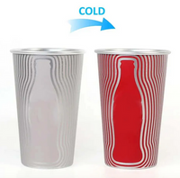 vasos de aluminio que cambian de color al servir bebida fria vasos de aluminio que cambian de color al servir bebida fria
